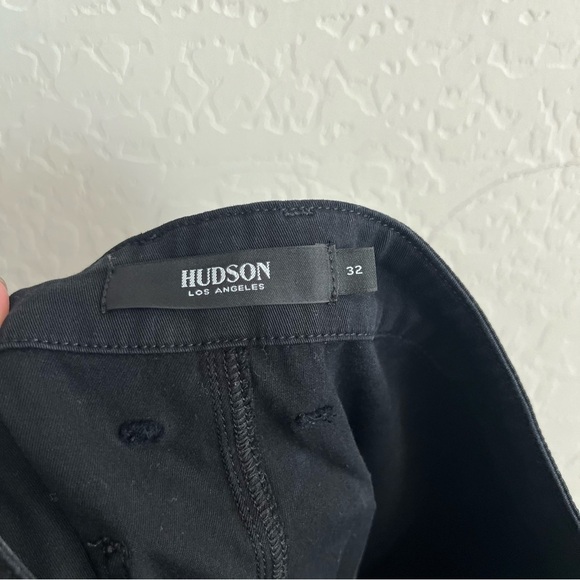 Hudson Black Straight Leg Cargo Jean - Picture 6 of 8